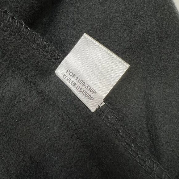 New Smith Men Black Breaker Pullover Hoodie Cotton Long Sleeve Sweater US M - Picture 10 of 12